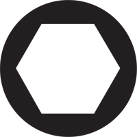 Sixpac Plus Multi-Bit Screwdriver -Replacement Bit, Hex, 7/32", 1/4" Drive Equipex