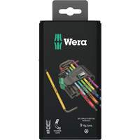 Jeu de cl&eacute;s en L, 9 mcx, Torx Equipex