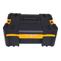 Coffre &agrave; outils avec tiroir simple profond TSTAK III, 16-3/4" x 12-1/4" x 6-7/8'', Noir Equipex