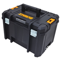 Coffre &agrave; outils profond TSTAK, 17-1/4" x 13" x 11-7/8", Noir Equipex