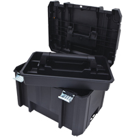 Coffre &agrave; outils profond TSTAK, 17-1/4" x 13" x 11-7/8", Noir Equipex