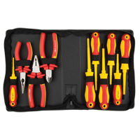 Insulated Tool Set, 1000 V, 10 Pcs Equipex