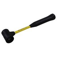 Soft Face Hammer, 16 oz. Head Weight, 12-1/2" L Equipex