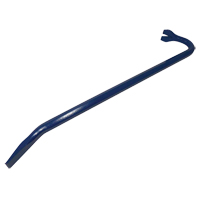 Goose Neck Wrecking Bar, 7/8" Width, 24" Length Equipex