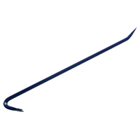 Goose Neck Wrecking Bar, 7/8" Width, 36" Length Equipex