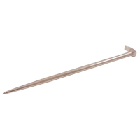 Rolling Head Pry Bar, 1-1/2" W x 11" L Equipex