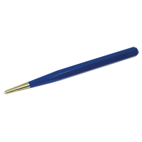 Center Punch, 3/16" Dia., 1/2" Stock Size, 7" L Equipex