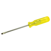 Slotted Screwdriver, 1/4", 9-7/16" L, Plastic Handle Equipex