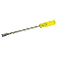 Slotted Screwdriver, 1/2", 14-1/2" L, Plastic Handle Equipex