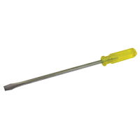Slotted Screwdriver, 1/2", 16-3/4" L, Plastic Handle Equipex