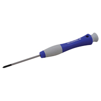 Phillips Screwdriver, #00, 6-1/2" L, Plastic Handle Equipex
