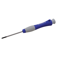 Phillips Screwdriver, #0, 6-1/2" L, Plastic Handle Equipex