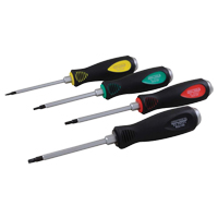 Square Recess Screwdriver Set, 4 Pcs. Equipex