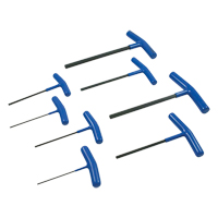 T-handle Hex Key Set, 8 Pcs., Metric Equipex
