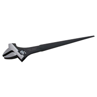 Cl&eacute; &agrave; fourche de monteur, 16" lo, la max. 1-13/16", Oxyde noir Equipex