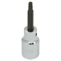 Socket, Torx&reg;, T-27 x 3" L, 1/2" Square Drive Drive Equipex