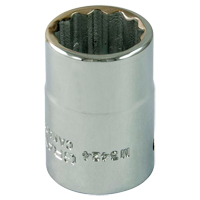 Douille, 24 mm, Prise 3/4", 12 pans Equipex