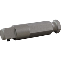 Rallonge de porte-embout hexagonal m&acirc;le &agrave; bout carr&eacute;, Prise 3/8", 3" lo Equipex