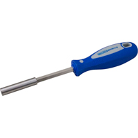 Hex Bit Holder, 1/4" Drive, 8" L, Magnetic Equipex