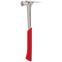 Milled Face Framing Hammer, 17 oz., Solid Steel Handle, 16-1/8" L Equipex