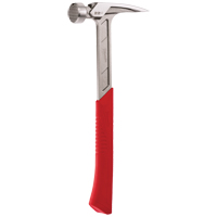 Milled Face Framing Hammer, 22 oz., Solid Steel Handle, 15" L Equipex