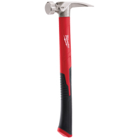 Smooth Face Hammer, 19 oz., Fibreglass Handle, 15-1/4" L Equipex