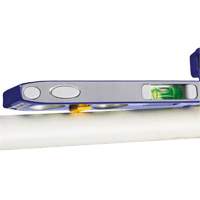 250 Series Heavy-Duty Torpedo Level, 9" L, Aluminum, 4 Vials, Magnetic Equipex