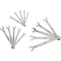 Wrench Set, Combination, 15 Pieces, Metric Equipex
