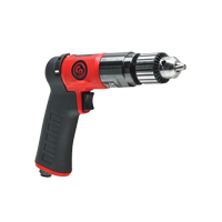Pneumatic Pistol Drill CP9790C, 6.9 CFM, 1/4" NPT, 98.5 dBA, 3/8" Chuck, Keyed Equipex