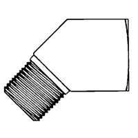 Raccords coudes m&acirc;le/femelle 45 Equipex