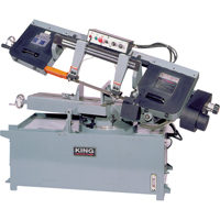 Metal Cutting Swivel Band Saws, Horizontal, Round 9" and  9" x 18" Rectangular Cutting Capacity Equipex