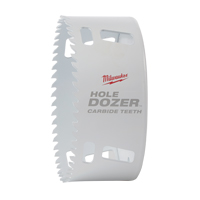 Scie &agrave; bouteur au carbure, 4", Profondeur de la coupe 1-31/50", Carbure Equipex