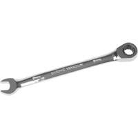 Metric Ratcheting Combination Wrench, 12 Point, 8 mm, Chrome Finish Equipex