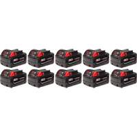 Bloc-piles M18 Redlithium, Lithium-ion, 18 V, 5 Ah Equipex
