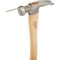 Smooth Face Framing Hammer, 19 oz., Wood Handle, 16" L Equipex