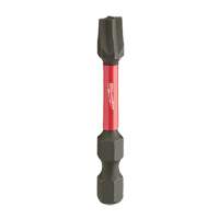 Shockwave Impact Power Bits, ECX, #1 Tip, 1/4" Drive Size, 2" Length Equipex