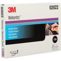 Wetordry 401Q Abrasive Sheet, 5-1/2" x 9", Fine Grit, Silicon Carbide Equipex