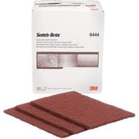 Scotch-Brite Extra-Duty Hand Pad, Aluminum Oxide, 9" x 6", Fine Grit Equipex