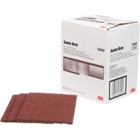 Scotch-Brite Extra-Duty Hand Pad, Aluminum Oxide, 9" x 6", Fine Grit Equipex