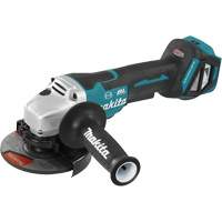 Angle Grinder with Brushless Motor (Tool Only), 5" Wheel, 18 V Equipex