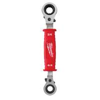 Lineman's 4-in-1 Insulated Ratcheting Box Wrench Equipex