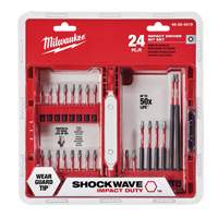 Jeu d'embouts pour cl&eacute; &agrave; chocs Shockwave Equipex