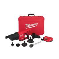 Trousse de pistolet &agrave; air de nettoyage de drain M12 Airsnake, &eacute;lectrique Equipex