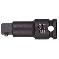 Rallonge de douille avec verrou &agrave; bille, Chocs, Prise 3/8", 1-3/8" lo Equipex