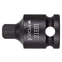 Rallonge de douille avec verrou &agrave; bille, Chocs, Prise 3/8", 1-1/2" lo Equipex