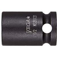 Douille, Chocs, 1 mm, Prise 3/8", 6 pans Equipex