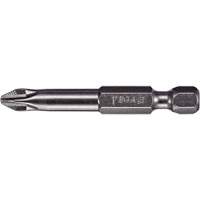 Embout pour outil &eacute;lectrique ACR, Phillips, Embout #2, Prise 1/4", Longueur 2-3/4" Equipex