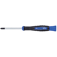 Phillips Precision Screwdriver, #00, 5" L, Cushion Grip Handle Equipex