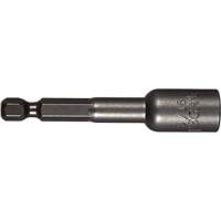 Lobular Nutsetter, 1/4" Tip, 1/4" Drive, 2-9/16" L, Magnetic Equipex