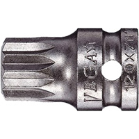 Embout &agrave; ins&eacute;rer, Triple carr&eacute;, 5 x 3/4" lo, Prise 1/4" Equipex